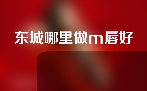 东城哪里做m唇好