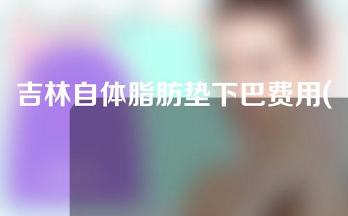 吉林自体脂肪垫下巴费用(自体脂肪垫下巴价格)