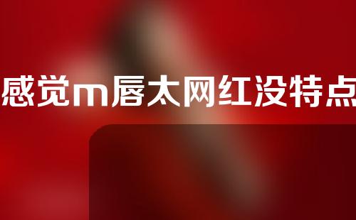 感觉m唇太网红没特点
