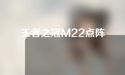 王者之冠M22点阵