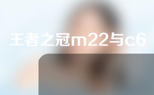 王者之冠m22与c6