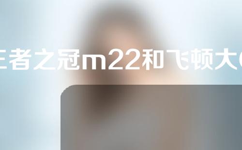 王者之冠m22和飞顿大Q