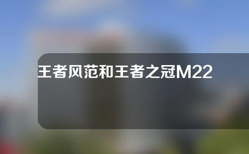 王者风范和王者之冠M22王者风范