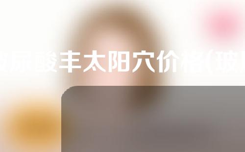玻尿酸丰太阳穴价格(玻尿酸丰太阳穴价格：安全美肌，打造青春亮眼 (22个字))
