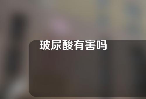 玻尿酸有害吗