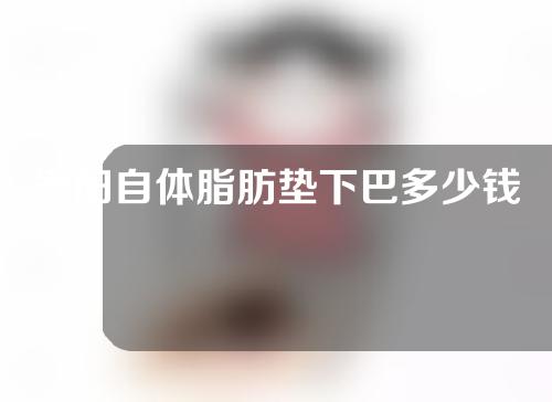 贵阳自体脂肪垫下巴多少钱(自体脂肪垫下巴价格)