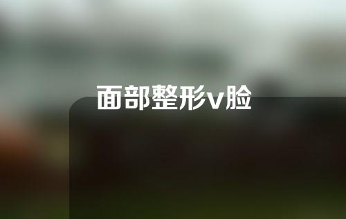 面部整形v脸