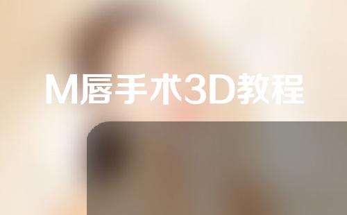 M唇手术3D教程