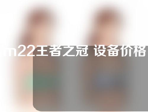 m22王者之冠+设备价格
