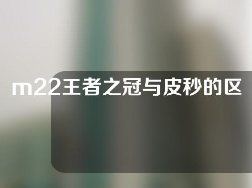 m22王者之冠与皮秒的区别