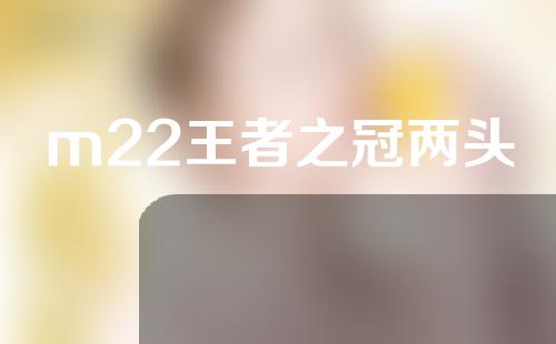 m22王者之冠两头