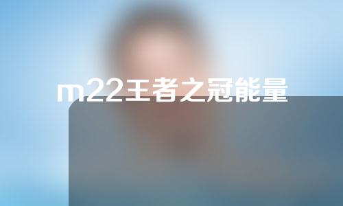 m22王者之冠能量