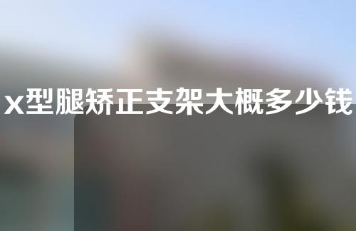 x型腿矫正支架大概多少钱